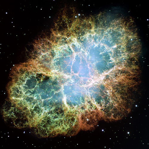Hubble's most detailed image of the Crab Nebula
